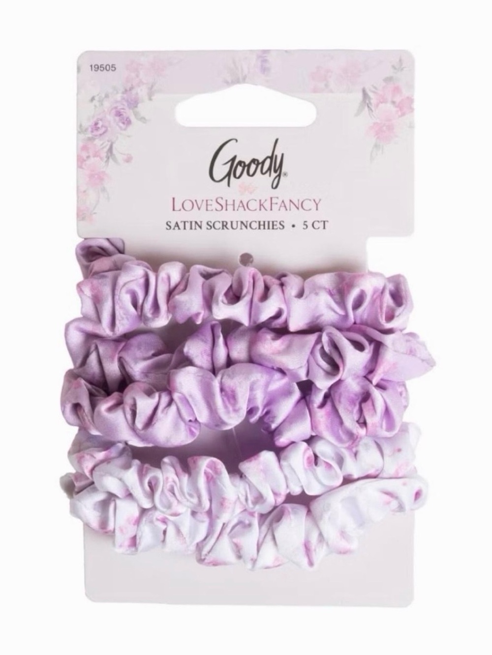 LoveShackFancy x Target Goody Happy Thoughts Skinny Satin Scrunchie 5CT
Hibiscus